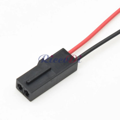 2 Pin Female Male 1.5 Series Automobile Trunk Light Electric Wire Connector For VW Audi 1J0973332 1J0973119