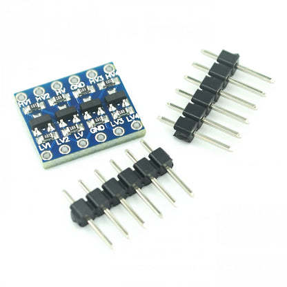5PCS Bi-Directional Logic Level Shifter 4-Channel Two-Way Voltage Converter Module