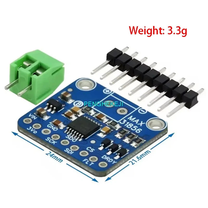 High Precision Thermocouple Module MAX31856 Development Board with AD Converter