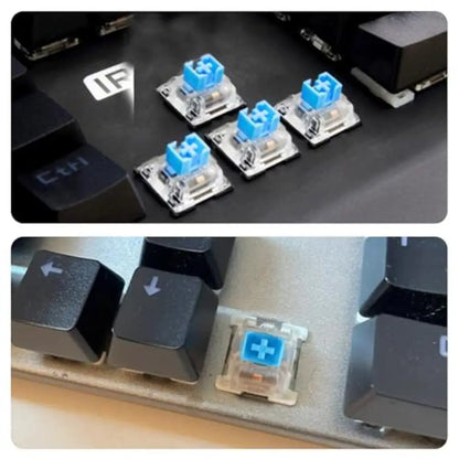 50 PCS Keyboard Switch Keyboard Clicker Key Replacement 3 Pin Tactile Switch Electrical Equipment & Supplies Parts