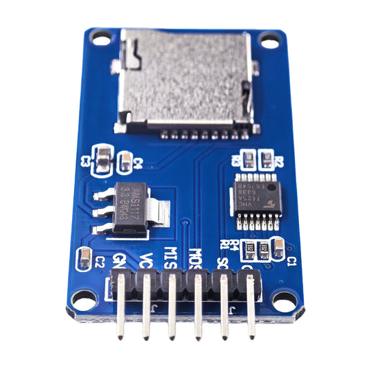 Micro SD/TF Card Storage Module with SPI Interface and Level Conversion Chip for Arduino