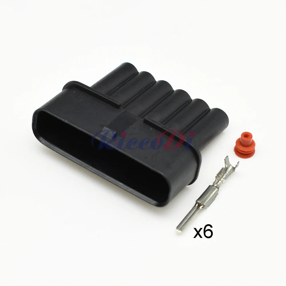 6 Pin 2.2mm Throttle Pedal Valve Connector 7283-1968-30 90980-11858 DJ7061A-2.2 Toyota Mazda