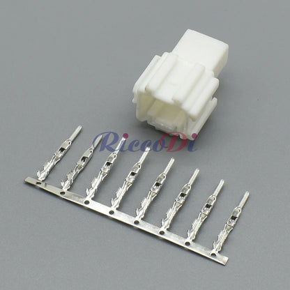 DJ7082Y-1.5-11 / DJ7082Y-1.5-21 Automotive 8-Pin Connector — Male Female Electrical Wiring Harness Socket