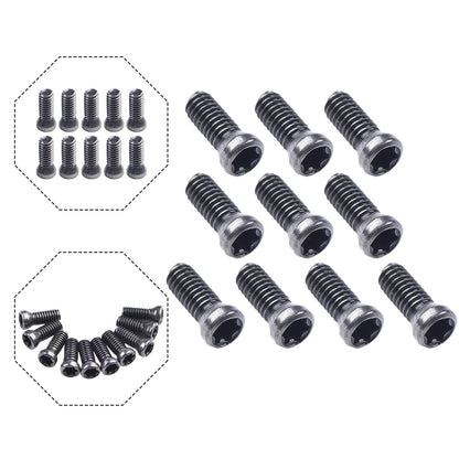 Torx Steel Screws M2.5 x 7mm / M2.5 x 6mm for CNC Lathe Tools and Carbide Insert Replacement