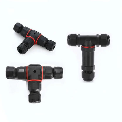 IP68 Waterproof Cable Connector I/T Type Junction Box 2-pin 3-pin 4-pin 5-pin Electrical Terminal LED Lights Wire Waterproof Box