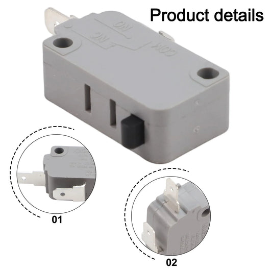 Travel Switch for KW3A Microwave Oven Normally Open Limit Switch Suitable for Use with Kitchen Appliance Repairs