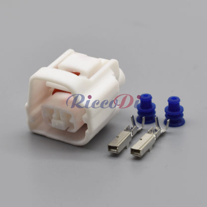 2-Pin White Waterproof Wire Harness Connector 90980-11255 Male Female for Toyota Automotive