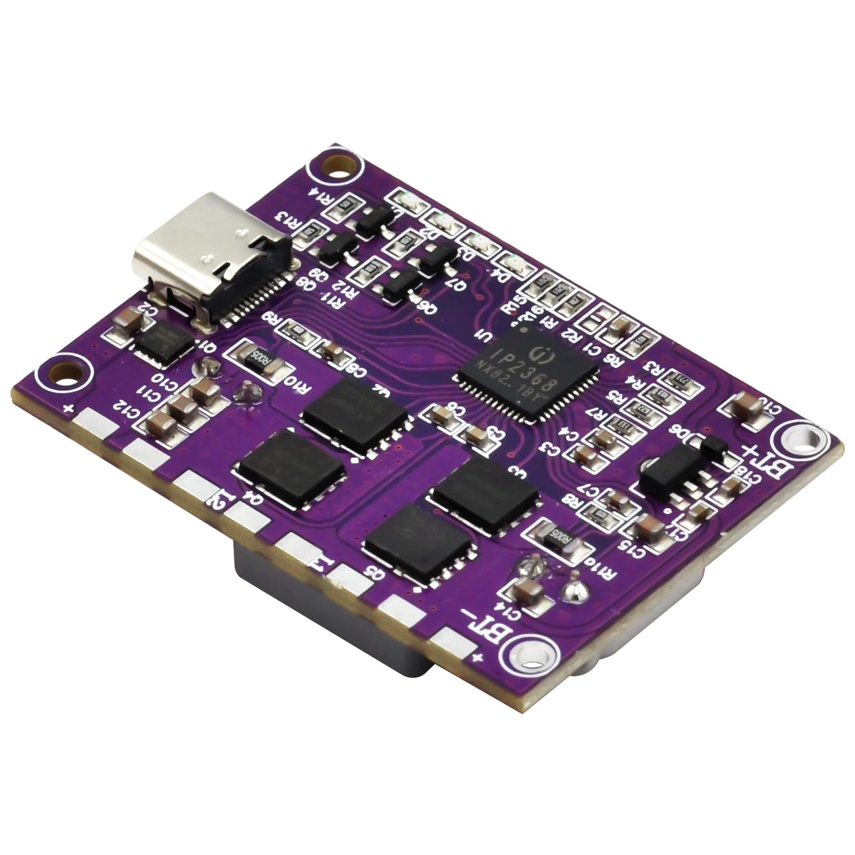 IP2368 100W Quick Charge Buck-Boost Module with Type-C for 4S Lithium Batteries