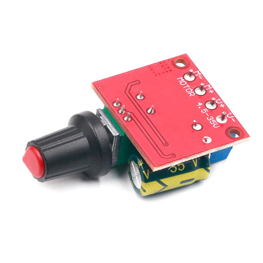 1PC DC-DC 4.5V-35V Low Voltage Motor Speed Controller 5A 90W PWM 12V DC Motor Speed Controller Module Adjustable Drive Module