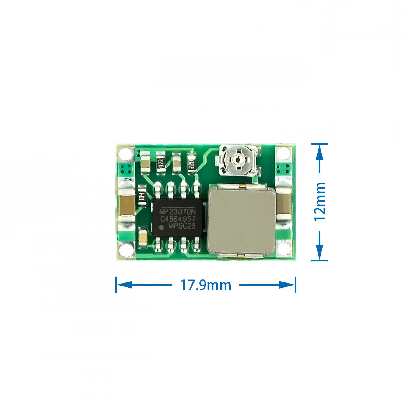 2PCS/LOT Mini360 DC-DC Buck Converter Step-Down Module 4.75V–23V to 1V–17V SG125-SZ+