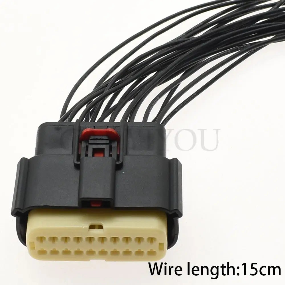33482-2132 / 33472-2001 Automotive 20-Pin Headlamp Waterproof Connector — Buick Wiring Harness Socket