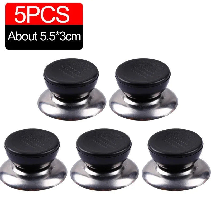 10/1Pcs Universal Pot Lid Handle Cookware Anti-Heat Hand Grip Pan Cover Replacement Lid Knob Handle Pot Caps Kitchen Accessories