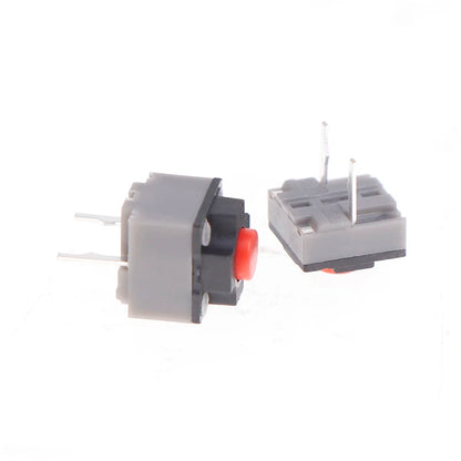 10Pcs Wireless Mouse Wired Mouse Button Micro Switch DIY Accessories For Kailh Mute Button 4.3/7.3MM Silent Switch