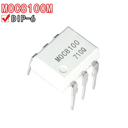 5PCS MOC3062M MOC3082M MOC3162M MOC5007M MOC8021M MOC8100M MOC8102M MOC8106M DIP-6 Optocoupler IC Chip Set