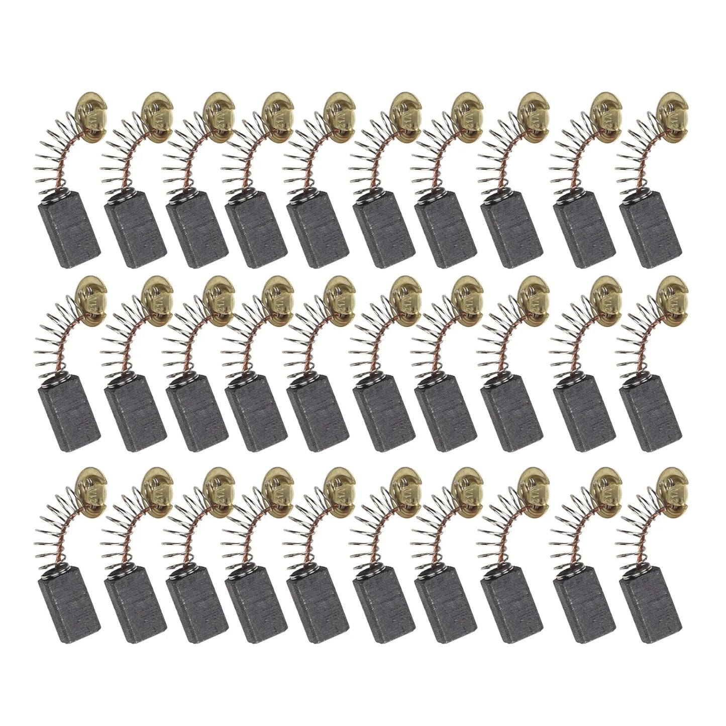 Electric Motor Carbon Brushes 7×11×18mm Replacement for Power Tools, Graphite Carbon Brush Parts