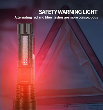 Ultra Bright Rechargeable LED Flashlight Zoomable High Lumens
