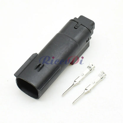 Automotive Wire Connector DJ7028W-1.5-11 21 with Terminals for Car Electrical Systems