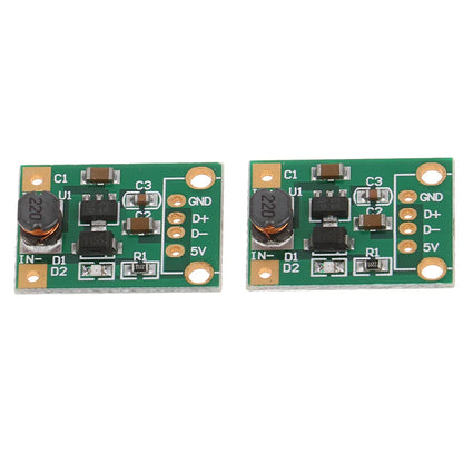 5V DC DC Converter Step Up Power Supply DC-DC Booster Boost Buck Converter Board Step-Up 500MA Voltage Regulator 0.9V-5V to 5V