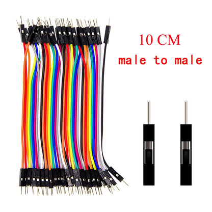MB102 830-Point Breadboard Kit — Power Module 3.3V/5V + Jumper Wires, Arduino Prototyping