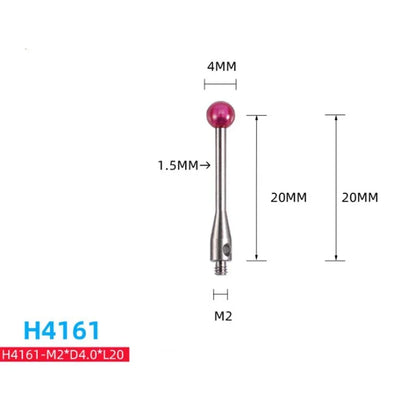 M2 Ball Cmm Stylus Thread CNC Measuring Probe Stylus Point Contact H7805/H1345/H7806/H0033/H7808/H8663/H0034/H0035 CMM Probe