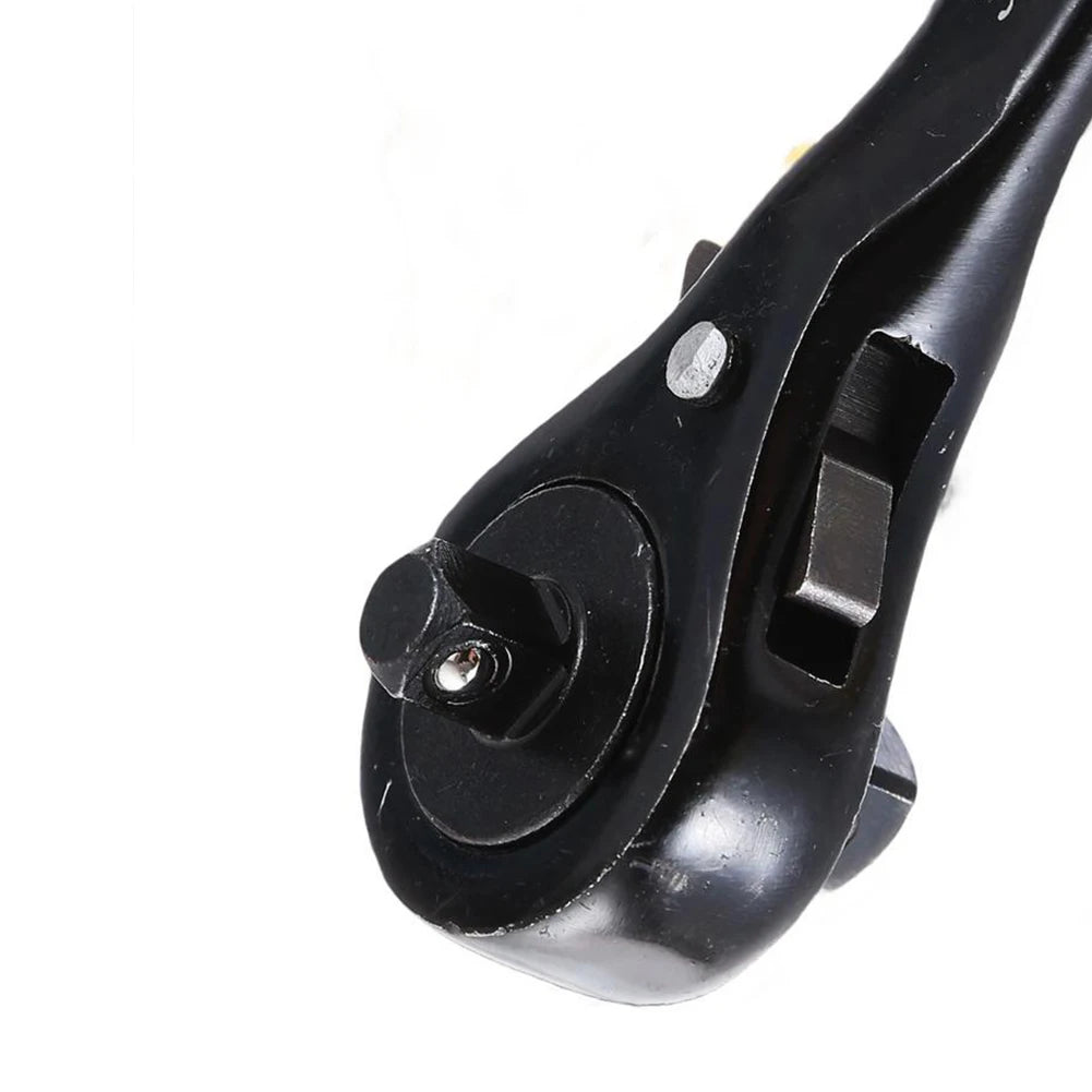 1pcs Quick-action Ratchet Wrench Dual-Ended 12 & 38 Ratchet Wrench For Aircraft Maintenance Wrench Manual Tools