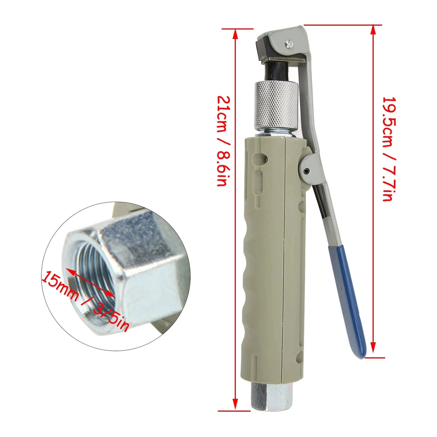 Sandblasting Equipment Electric Sandblaster 22.5cm 8.86in X 8cm 3.15in X 3.8cm 1.5in Anti-slip Handle Easy Operation