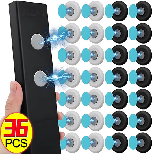 36/2pcs Strong Magnetic Hook Wall-mounted Hanging Anti-lost Magnet Remote Control Home Refrigerator Magnet Storage Rack Hooks