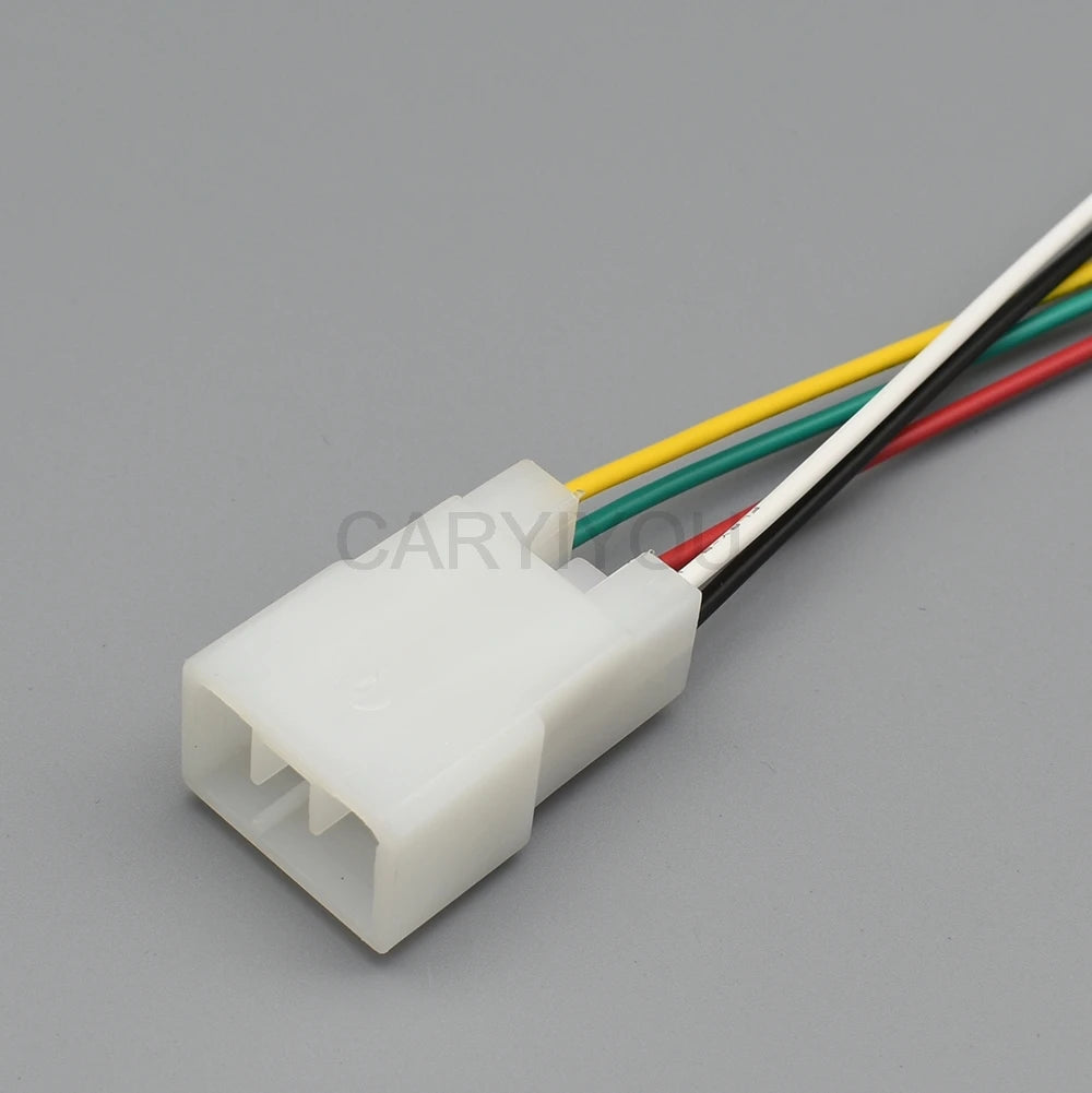 5 Pin Motorcycle AC Assembly Connector 172494-1 DJ7052-3 6.3mm Unsealed Male Female