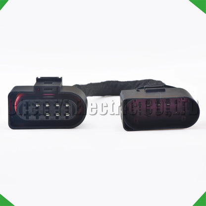 10P to 14P Auto Connector Adapter Wire Harness for Golf 7.5 LED