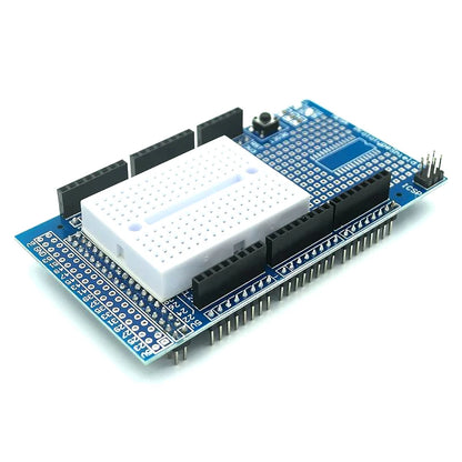 MEGA 2560 R3 Proto Shield V3.0 Expansion Board with 170-Point Mini Breadboard for Arduino DIY