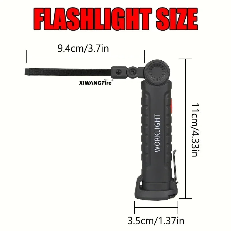 395NM Mini UV LED Flashlight Rechargeable Blacklight Lamp