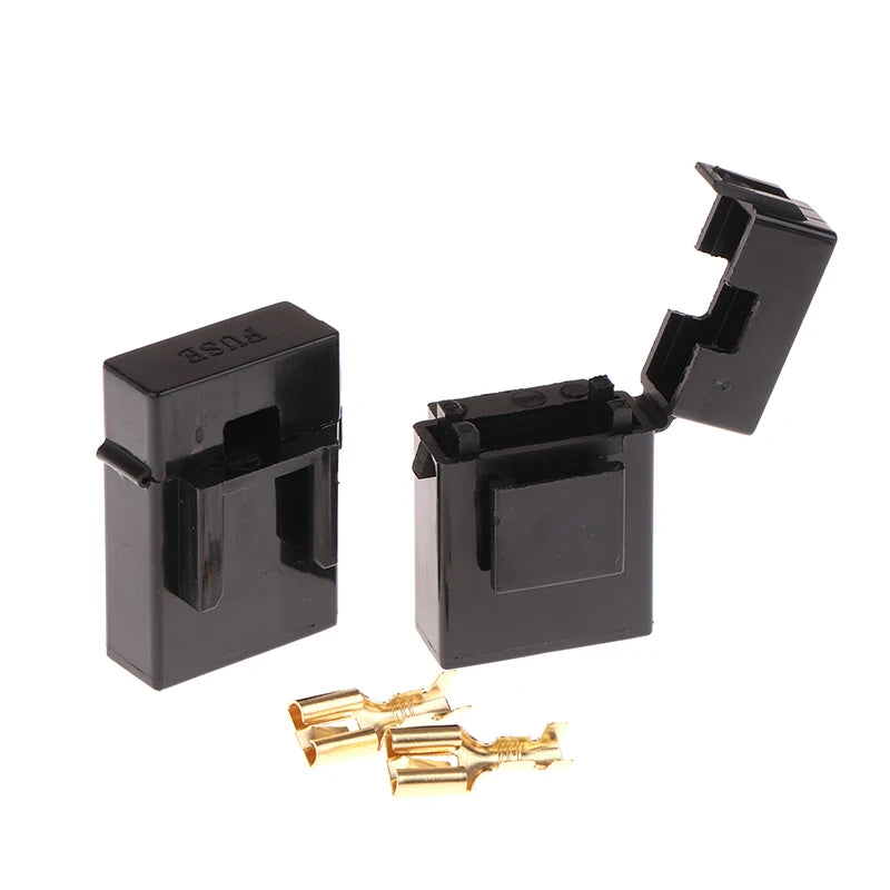 New 10Pcs AC Assembly Blade Type Auto Insurance Plug Standard Fuse Box With 20 Terminals Middle Car Fuse Holder