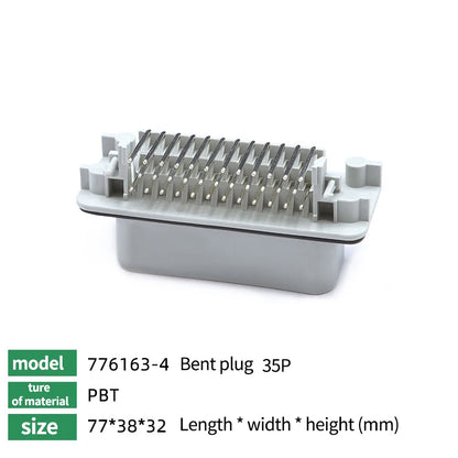 ECU Bent Pin Waterproof Connector PBT 776280 776266 776087 776163 Male Female