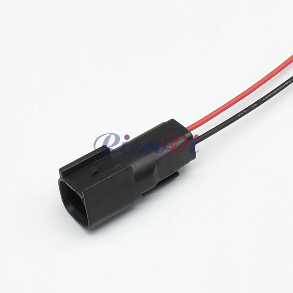 DJ7026-1.5-11 2-Pin 1.5mm Waterproof Automotive Connector Plug OEM 6181-6492 with Wiring Cable