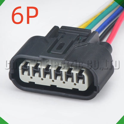 6 Pin Automotive Connector – Accelerator Pedal Power Throttle Valve Controller Wire Harness Plug 6188-0658 / 6189-1012 for Honda Motor Company