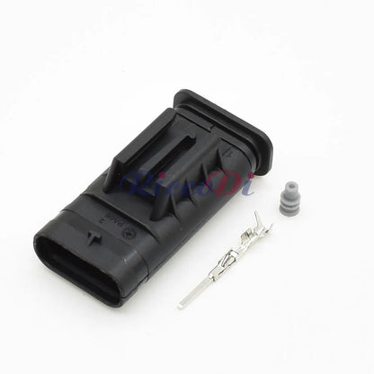 4 Pin Female Male Auto Cable Plug Water Temperature Sensor Connector Socket 1718657-1 for Heavy Machinery
