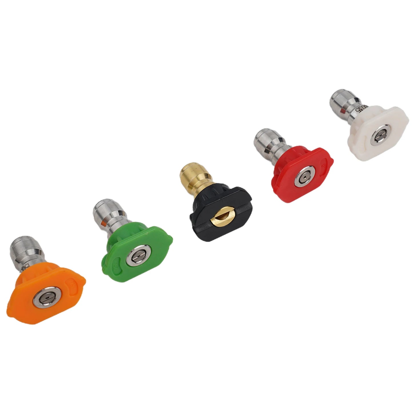 Pressure Washer Spray Wand — 1/4” Quick Connect Extension Lance with 5 Nozzles for High-Pressure Cleaning