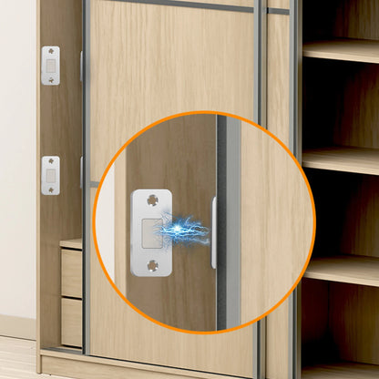 Wholesale Magnetic Door Catch Ultra-Thin Cabinet Catches Door Closed Magnets Sheet Adhesive Closet Drawer Window Magnet Latches
