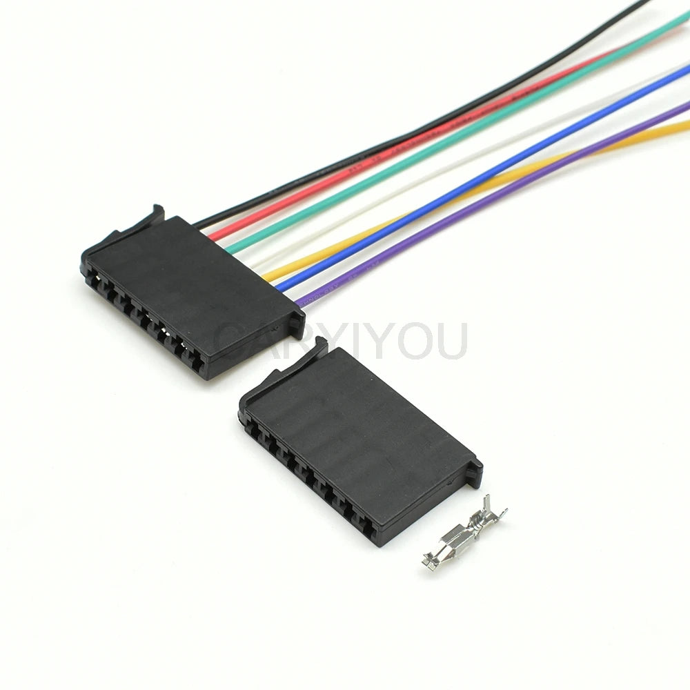 DJ7072-2.8-21 Automotive 7-Pin 2.8mm Female Connector — Wiring Harness Socket with Terminals