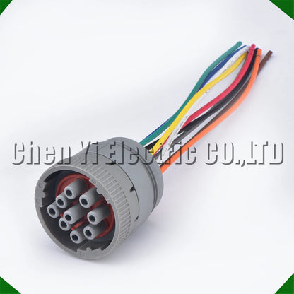 9 Pin HD10 Series Waterproof Connector HD16-9-96S For Deutsch