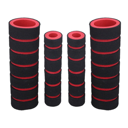 4pcs Universal Grip Comfort Sponge Foam Handlebar Cover – Non-Slip Soft Handlebar Grip for Motorcycle, Dirt Bike & E-Bike