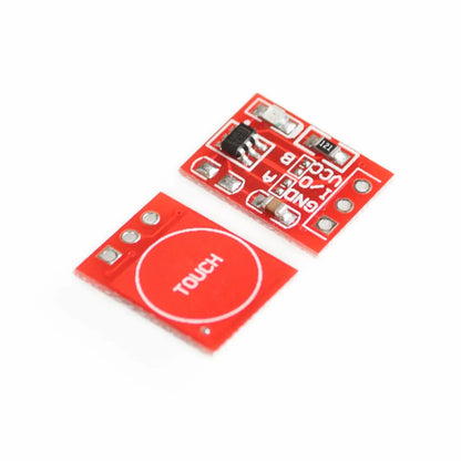 5PCS/LOT TTP223 Capacitive Touch Button Module Single Channel Self-Locking Sensor