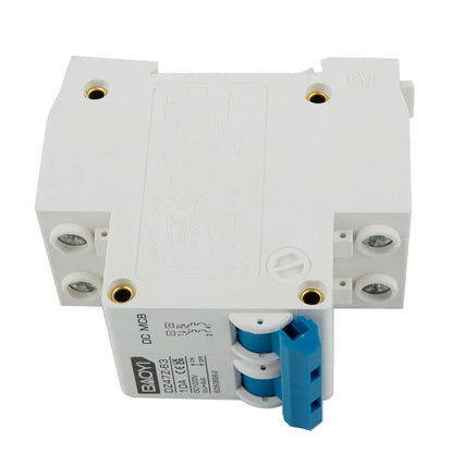 DC Miniature Circuit Breaker 2 Pole 1000V 32 Amp Isolator DC Disconnect Switch Thermomagnetic 10 A-63A 1.42 X 2.95 X 3.15 Inches