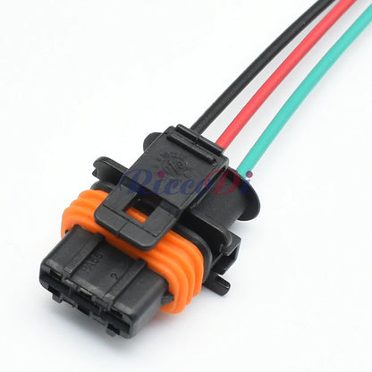 3-Pin 3.5mm Waterproof Fuel Pressure Sensor Connector 1928404074 DJ7036B-3.5 Bosch Automotive