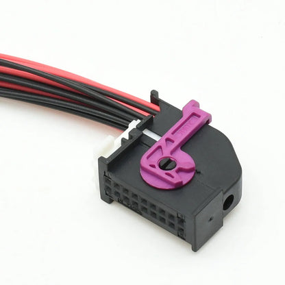 1-1355350-1 / 1-1355349-1 Automotive 18-Pin Connector — VW Air Conditioning Panel & Amplifier Wire Plug