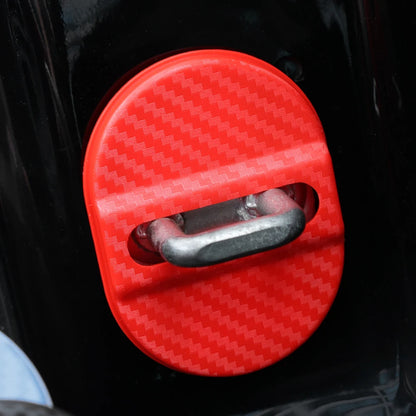 Universal Car Door Shockproof Cushion – 4PCS Mute Shock Absorber Protective Cover for Door Latch Anti-Collision Accessories