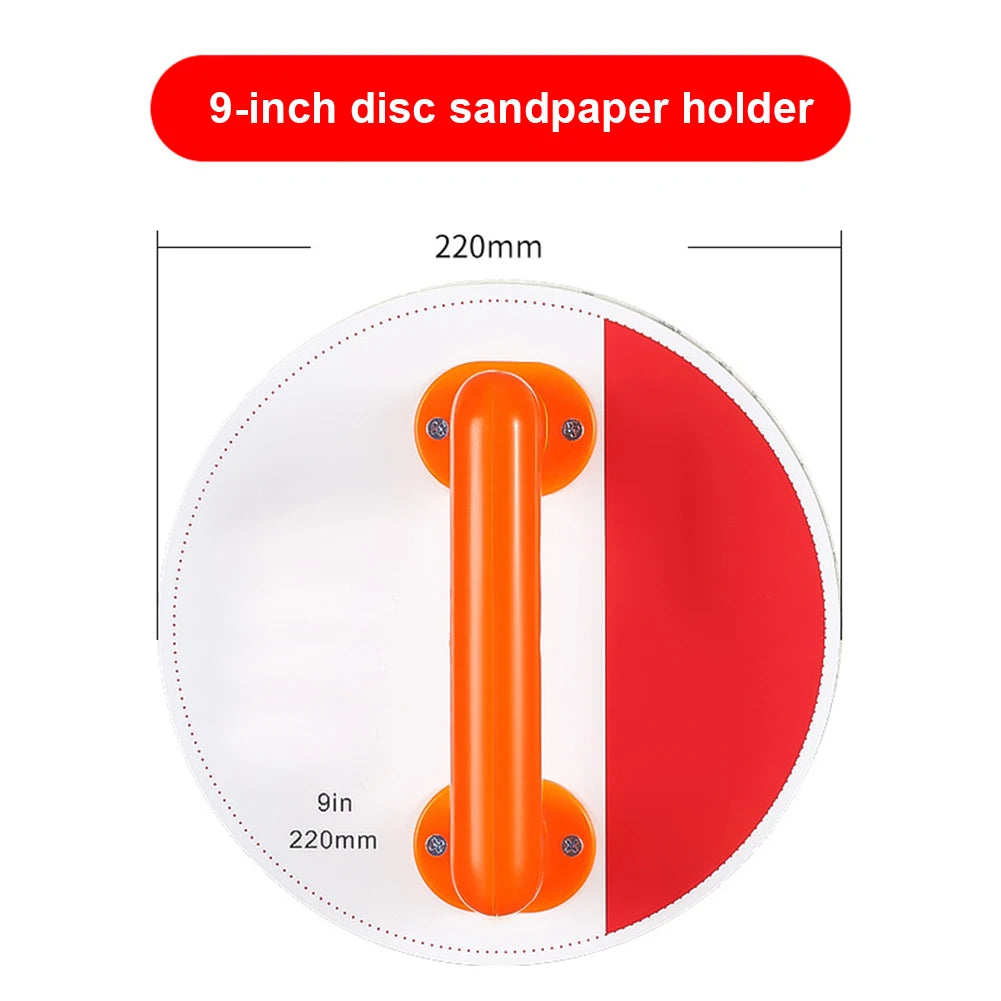 9-inch 9-Inch Sandpaper Holder Quick Replace Sandpaper Holder Versatile Sandpaper Holder Quick Sandpaper Replacement