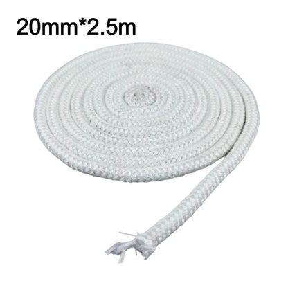 1pcs Fireproof Sealing Rope High-Temperature Resistant Sealing Rope For Fireplaces & Stoves Boilers For Airtight Seal