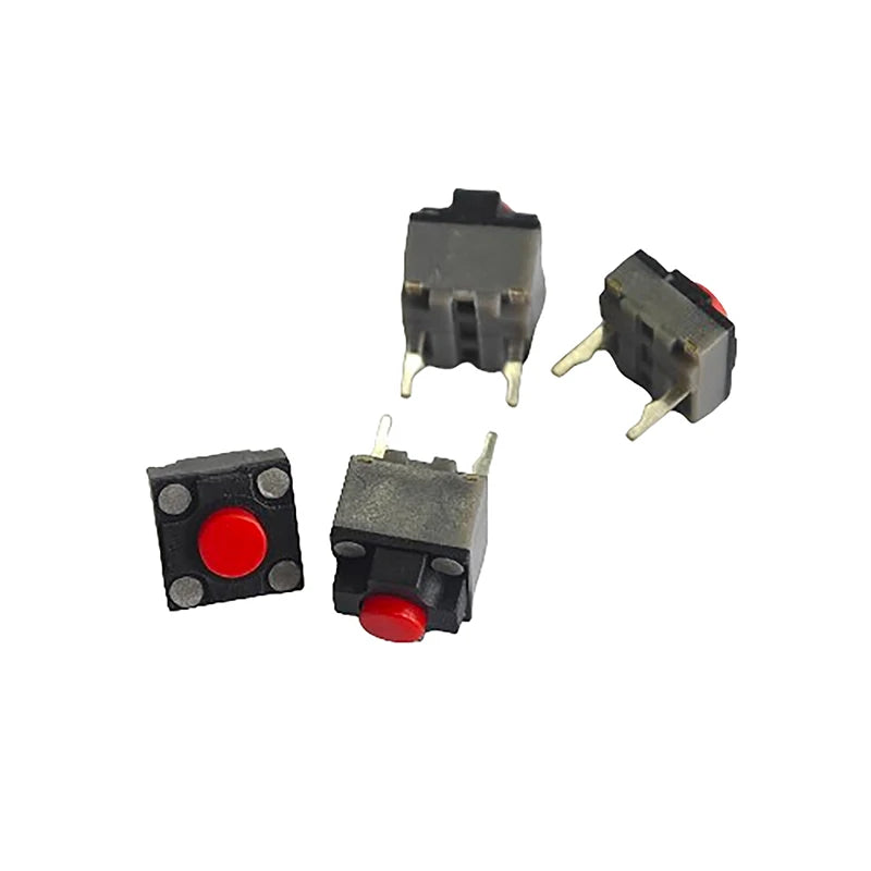 10Pcs Wireless Mouse Wired Mouse Button Micro Switch DIY Accessories For Kailh Mute Button 4.3/7.3MM Silent Switch