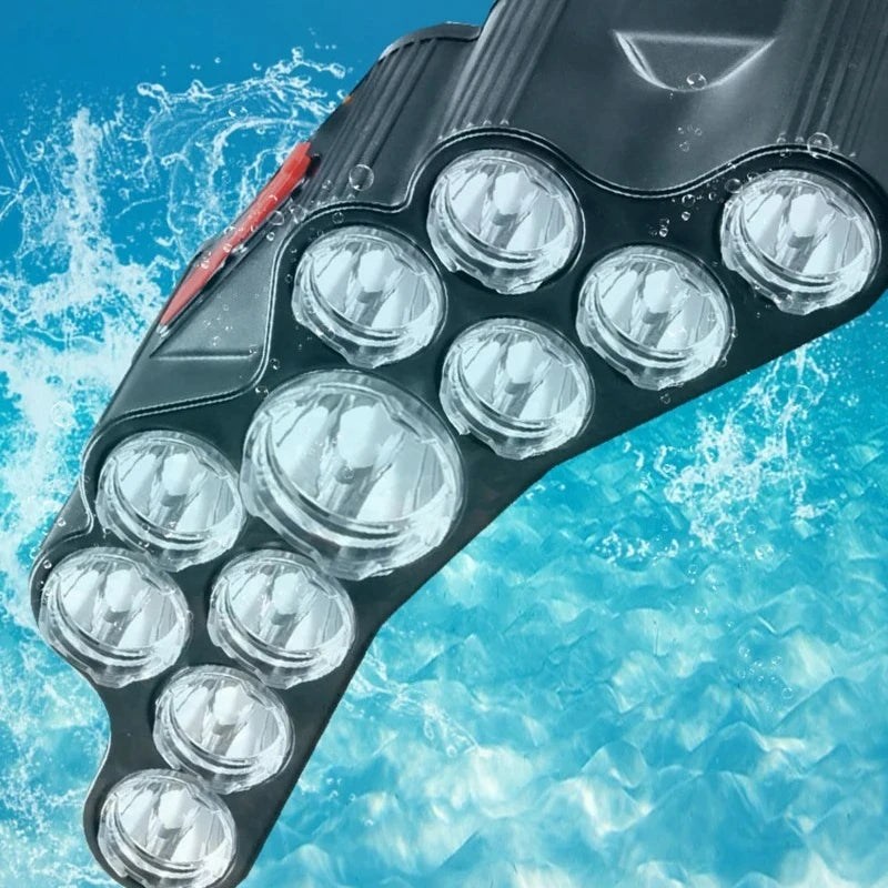 LED Headlamp Strong Light Head Lamp Rechargeable Headlight Built-in 18650 Battery Flashlight for Outdoor Camping Fishing Lantern
